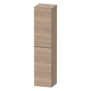 Duravit D-Neo Hochschrank 40 x 176 cm, 1 Tür Anschlag rechts, Griff edelstahl gebürstet