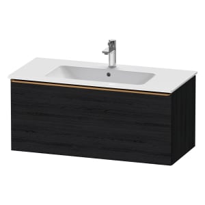 Duravit D-Neo Waschtischunterbau 101 x 44 cm, 1 Auszug, Griff bronze gebürstet