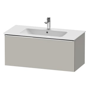 Duravit D-Neo Waschtischunterbau 101 x 44 cm, 1 Auszug, Griff chrom
