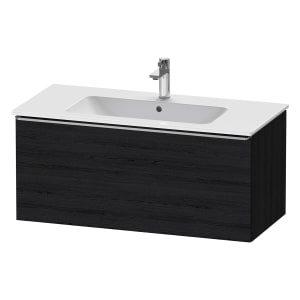 Duravit D-Neo Waschtischunterbau 101 x 44 cm, 1 Auszug, Griff edelstahl gebürstet