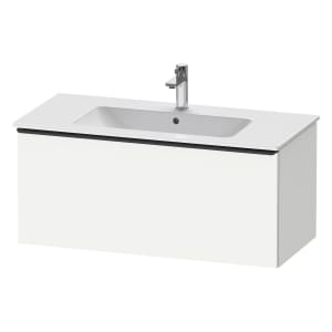 Duravit D-Neo Waschtischunterbau 101 x 44 cm, 1 Auszug, Griff diamantschwarz