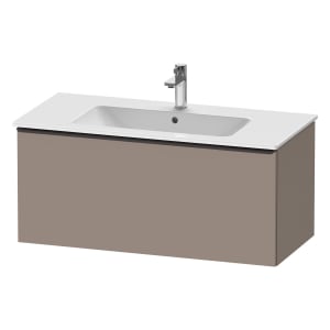 Duravit D-Neo Waschtischunterbau 101 x 44 cm, 1 Auszug, Griff diamantschwarz