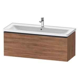 Duravit D-Neo Waschtischunterbau 118,4 x 44 cm, 1 Auszug, Griff diamantschwarz