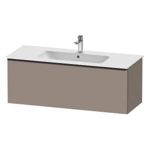 Duravit D-Neo Waschtischunterbau 121 x 44 cm, 1 Auszug, Griff diamantschwarz