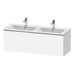 Duravit D-Neo Waschtischunterbau 128 x 44 cm, 1 Auszug, Griff chrom