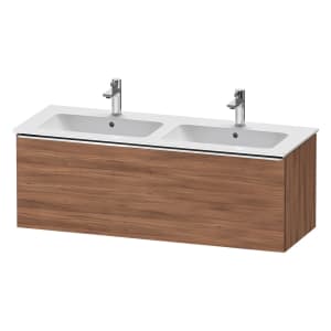 Duravit D-Neo Waschtischunterbau 128 x 44 cm, 1 Auszug, Griff chrom