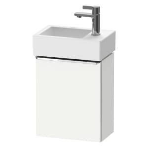 Duravit D-Neo Waschtischunterbau 36,4 x 44 cm, 1 Tür rechts, Griff chrom