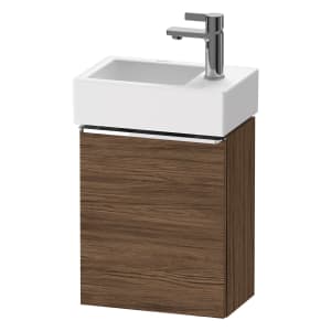 Duravit D-Neo Waschtischunterbau 36,4 x 44 cm, 1 Tür rechts, Griff chrom
