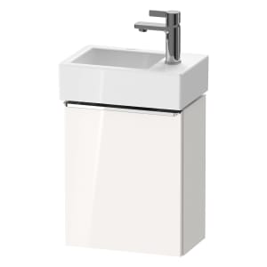 Duravit D-Neo Waschtischunterbau 36,4 x 44 cm, 1 Tür rechts, Griff chrom