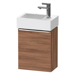 Duravit D-Neo Waschtischunterbau 36,4 x 44 cm, 1 Tür rechts, Griff chrom