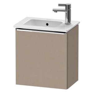 Duravit D-Neo Waschtischunterbau 41 x 44 cm, 1 Tür rechts, Griff chrom
