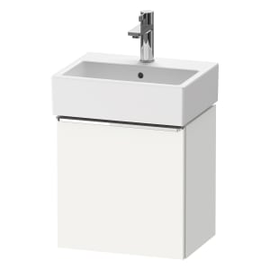 Duravit D-Neo Waschtischunterbau 43,4 x 44 cm, 1 Tür rechts, Griff chrom