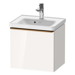 Duravit D-Neo Waschtischunterbau 48,4 x 44 cm, 1 Auszug, Griff bronze gebürstet