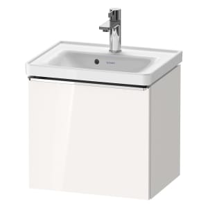 Duravit D-Neo Waschtischunterbau 48,4 x 44 cm, 1 Auszug, Griff chrom