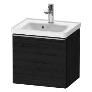 Duravit D-Neo Waschtischunterbau 48,4 x 44 cm, 1 Auszug, Griff edelstahl gebürstet