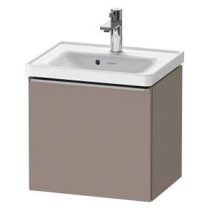 Duravit D-Neo Waschtischunterbau 48,4 x 44 cm, 1 Auszug, Griff edelstahl gebürstet