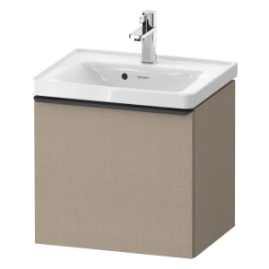 Duravit D-Neo Waschtischunterbau 48,4 x 44 cm, 1 Auszug, Griff diamantschwarz