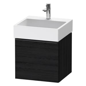 Duravit D-Neo Waschtischunterbau 48,4 x 44 cm, 1 Auszug, Griff diamantschwarz