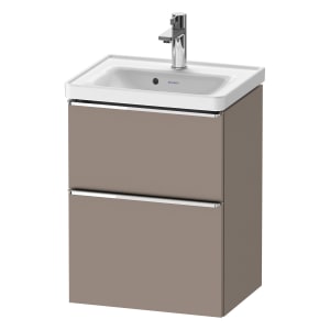 Duravit D-Neo Waschtischunterbau 48,4 x 62,5 cm, 2 Auszüge, Griff chrom