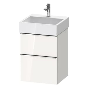 Duravit D-Neo Waschtischunterbau 48,4 x 62,5 cm, 2 Auszüge, Griff chrom