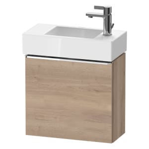 Duravit D-Neo Waschtischunterbau 48,4 x 44 cm, 1 Tür rechts, Griff chrom
