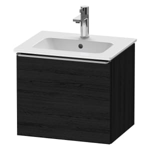 Duravit D-Neo Waschtischunterbau 51 x 44 cm, 1 Auszug, Griff edelstahl gebürstet