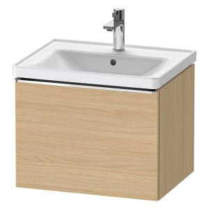 Duravit D-Neo Waschtischunterbau 58,4 x 44 cm, 1 Auszug, Griff chrom