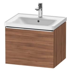 Duravit D-Neo Waschtischunterbau 58,4 x 44 cm, 1 Auszug, Griff chrom