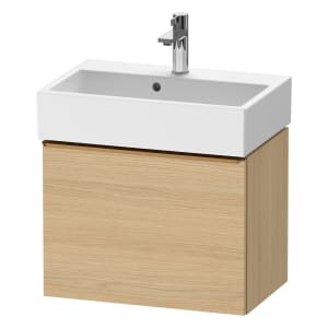 Duravit D-Neo Waschtischunterbau Compact 58,4 x 44 cm, 1 Auszug, Griff bronze gebürstet