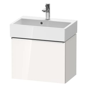 Duravit D-Neo Waschtischunterbau Compact 58,4 x 44 cm, 1 Auszug, Griff chrom