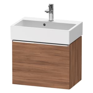 Duravit D-Neo Waschtischunterbau Compact 58,4 x 44 cm, 1 Auszug, Griff chrom