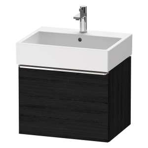 Duravit D-Neo Waschtischunterbau 58,4 x 44 cm, 1 Auszug, Griff chrom