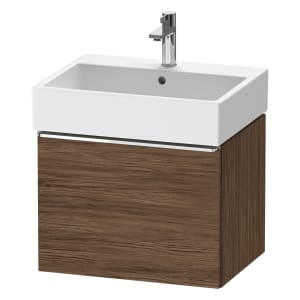 Duravit D-Neo Waschtischunterbau 58,4 x 44 cm, 1 Auszug, Griff chrom