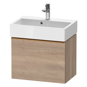 Duravit D-Neo Waschtischunterbau Compact 58,4 x 44 cm, 1 Auszug, Griff bronze gebürstet