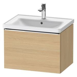 Duravit D-Neo Waschtischunterbau 63,4 x 44 cm, 1 Auszug, Griff chrom