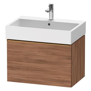 Duravit D-Neo Waschtischunterbau 68,4 x 44 cm, 1 Auszug, Griff bronze gebürstet