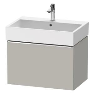 Duravit D-Neo Waschtischunterbau 68,4 x 44 cm, 1 Auszug, Griff chrom