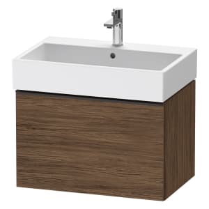 Duravit D-Neo Waschtischunterbau 68,4 x 44 cm, 1 Auszug, Griff diamantschwarz