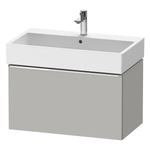 Duravit D-Neo Waschtischunterbau 78,4 x 44 cm, 1 Auszug, Griff chrom