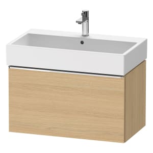 Duravit D-Neo Waschtischunterbau 78,4 x 44 cm, 1 Auszug, Griff chrom