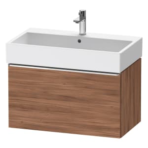 Duravit D-Neo Waschtischunterbau 78,4 x 44 cm, 1 Auszug, Griff chrom