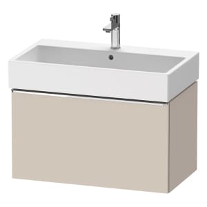 Duravit D-Neo Waschtischunterbau 78,4 x 44 cm, 1 Auszug, Griff chrom