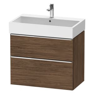 Duravit D-Neo Waschtischunterbau 78,4 x 62,5 cm, 2 Auszüge, Griff chrom
