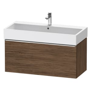 Duravit D-Neo Waschtischunterbau 98,4 x 44 cm, 1 Auszug, Griff chrom