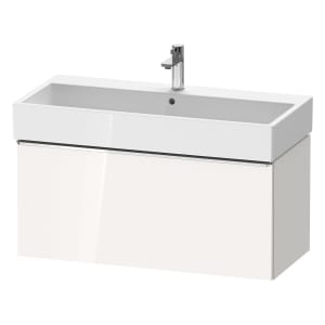 Duravit D-Neo Waschtischunterbau 98,4 x 44 cm, 1 Auszug, Griff chrom
