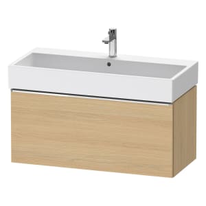 Duravit D-Neo Waschtischunterbau 98,4 x 44 cm, 1 Auszug, Griff chrom