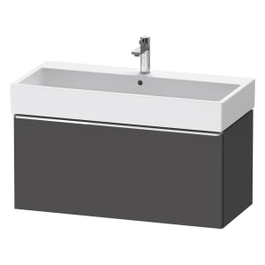 Duravit D-Neo Waschtischunterbau 98,4 x 44 cm, 1 Auszug, Griff chrom