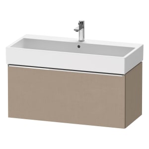 Duravit D-Neo Waschtischunterbau 98,4 x 44 cm, 1 Auszug, Griff chrom