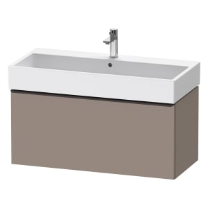 Duravit D-Neo Waschtischunterbau 98,4 x 44 cm, 1 Auszug, Griff diamantschwarz