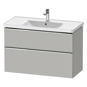 Duravit D-Neo Waschtischunterbau 98,4 x 62,5 cm, 2 Auszüge, Griff chrom